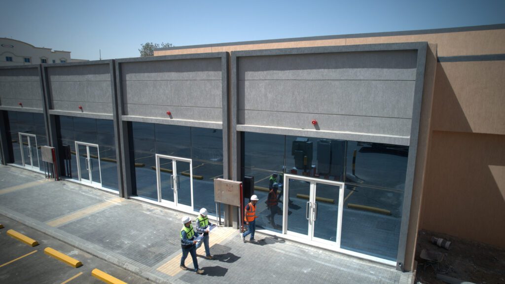 Laam 2 Strip Mall Project - First Basics Constructing